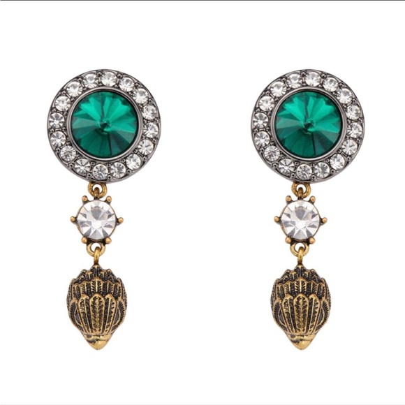 Kurt Geiger London Octavia Eagle Drop Earrings - Picture 3 of 4